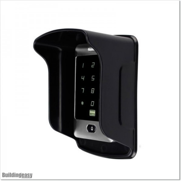 Keypad weather guard made out of Polymer.