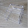 Keypad weather guard made out of transperent plastic.