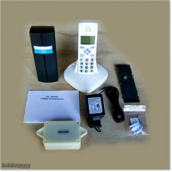 Wireless Intercom With Telephone and Intercom In One System.