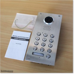 Two wire IP Rated, Vandal Resistance, Stainless Steel, Keypad with Two Outputs