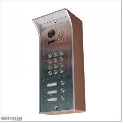 Waterproof Three Apartments or Tthree Houses Intercom Outdoor Unit.