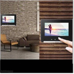 Video Intercom 7” LCD Monitor with photo recoding and gate open button