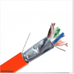 Pure Copper And Gel Filled 23AWG CAT5E FTP Cable ForSell in Meters.