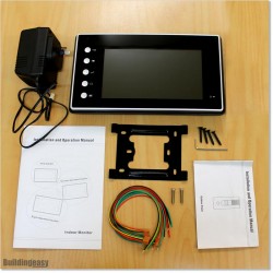 Extra Monitor for VID 5 Video Intercom. Great for upstair or Granny Flat.