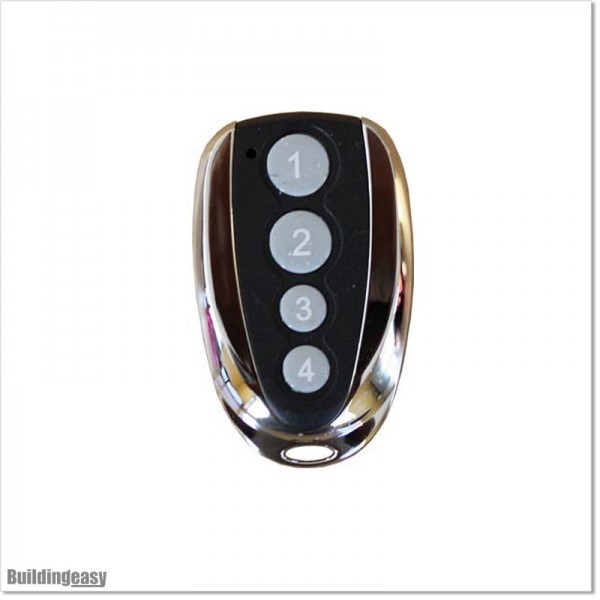 This is duplicate for Sommer 4 button remote control. Operating on 434.4 MHz frequency