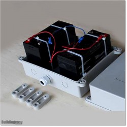 30W Solar Power System for Automatic Gate Openers With Battery Box.