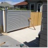 2.8M wide Aluminium Louver Single  Swing Gate in Auckland.