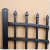Very Light Aluminium Double Swing Gate 5.5M Wide with Added Privacy.