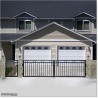 Quality 5M wide Aluminium Double swing Gate With 1.1M High in AKL