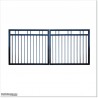 Very Light Aluminium Double Swing Gate 3.78M Wide and 1.5M High.