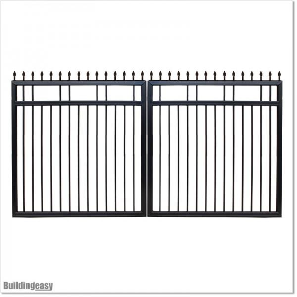 3.6M Spear Head 1005 Aluminium Swing Gate For Best Price in NZ.