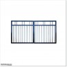2.9M wide Aluminium Double swing Gate in Auckland.