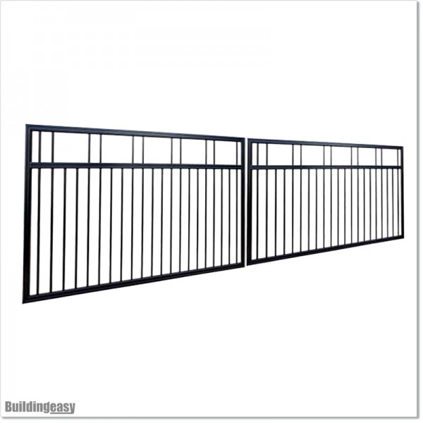 5.4 M wide Aluminium Swing Gate with the Best Quality and For Best Price