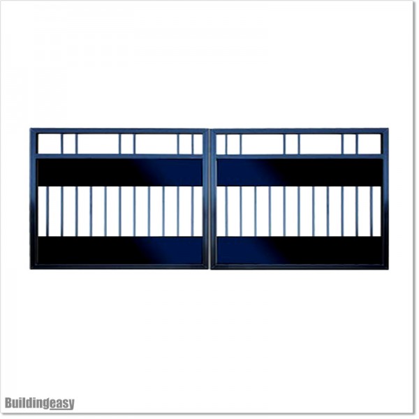 3.6M Aluminium Swing Gate with Fitted Sheets For Best Price In Auckland.