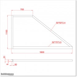 Cantilever Gate Extension Frame