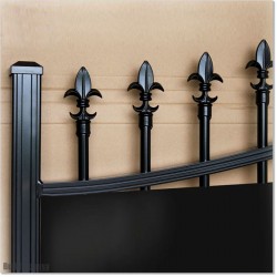 Aluminium Arched Top Pedestrian Gates 1.7M High In Auckland.