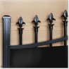 2.9M Wide Arch Aluminium Single swing Gate With Fitting Parts.