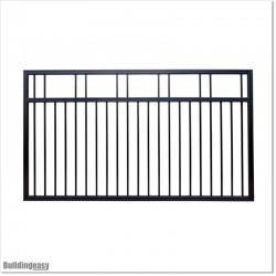 Very Light Aluminium Single Swing Gates 2.5M Wide and 1.7M High.