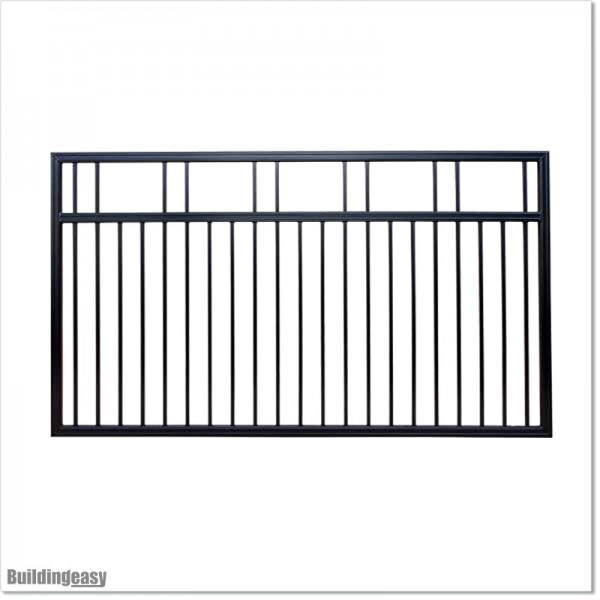 Very Light Aluminium Single Swing Gates 2.5M Wide and 1.7M High.