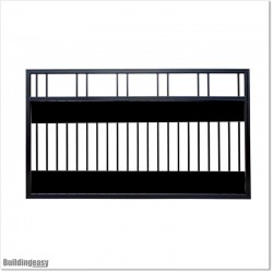 Very Light Aluminium Single Swing Gates 2.5M Wide and 1.7M High.
