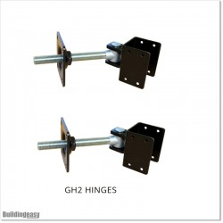 Steel pedestrian gate is 1.2M wide and 1.45 high.