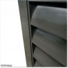 Iron Sand 4M Wide Aluminium Louver Sliding Gate 1.8M High in Auckland