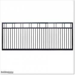 4.7M Wide Flat Top Aluminium Sliding Gate 1.7M High in Manukau Auckland