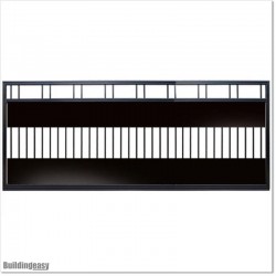 Plates Fitted 4.7M Wide and 1.7M High Flat Top Sliding Gate in Auckland