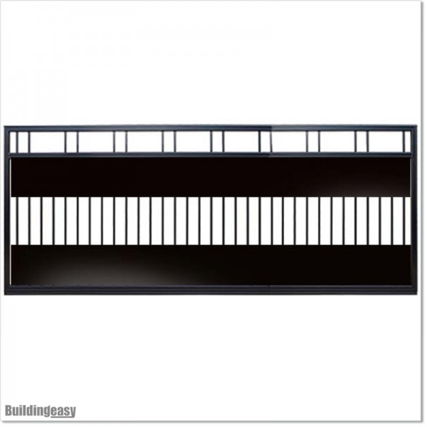 Plates Fitted 4.7M Wide and 1.7M High Flat Top Sliding Gate in Auckland