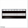 Covered Flat Top Sliding Gates 4.2 Wide and 1.5M High With Plates Fitted.