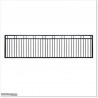 4.7M Wide Aluminium Flat Top Sliding Gate 1.2M High In Auckland.