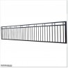 6.4M Wide and 1.2M High Sliding Gate Flat Top in Auckland.