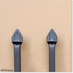 Gate is 5800mm wide and gate height is 1830mm. Gate top is fitted with spears