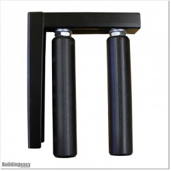 Gate is 5800mm wide and gate height is 1830mm. Gate top is fitted with spears