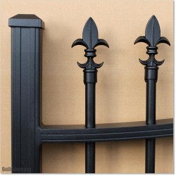 Black Arch Top Double Sliding Gates 4M Wide and 1.8M High in Auckland.