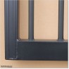 6M Wide & 1.8M Centre And 1.5M End Height Curved Top Sliding Gate