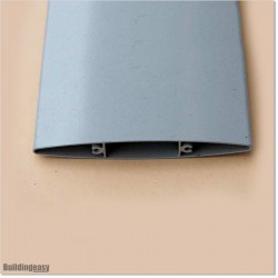 Louver Profile is powder coated in Silver Pearl colour. Length comes in 1.8M.