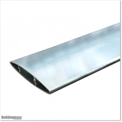 Raw Aluminium Louver Profile 120 X 18mm, 5.8M