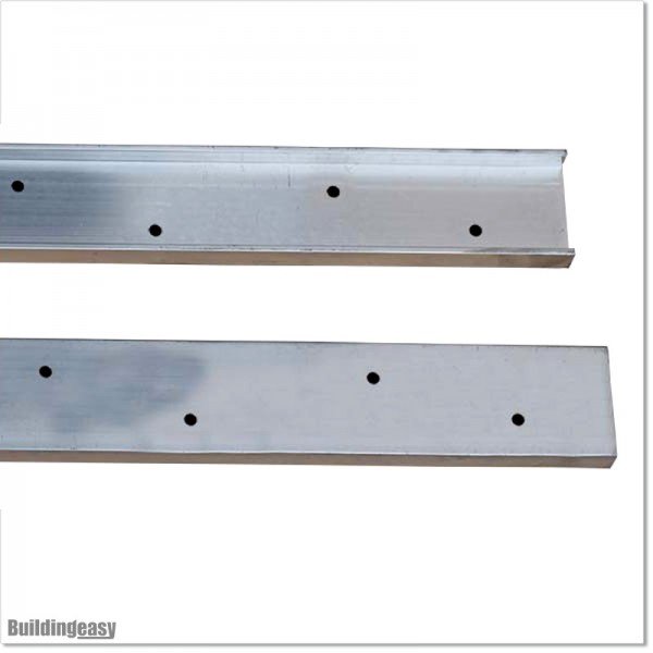 U Profile is made out of Aluminium 6063 grade material. Profile is 40 X 12mm
