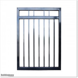 Very Light Aluminium Pedestrian Gates 1M Wide and 1.4M High.