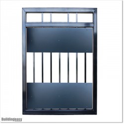 1.7M High Aluminium Pedestrian Gates in Auckland Black Colour.