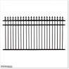 1.3M High Aluminium Fencing Panel in Black Colour in Auckland.