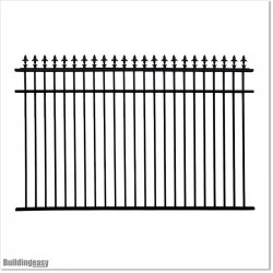 Fence is 1500mm high and 2.4M wide