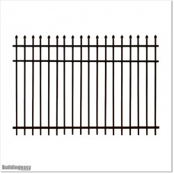 Fence is 1.5M high and 2.4M wide