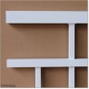 1.1M High Aluminium Balcony Balustrade Panel Powder Coated in White Colour.