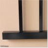 1.1M High Aluminium Balcony Balustrade Panel Powder Coated in Black Colour.