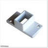 Balcony Handrail Small Brackets With The Screws Powder Coated In White Colour