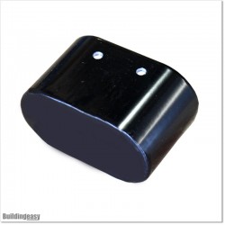 Handrail End Cap Black