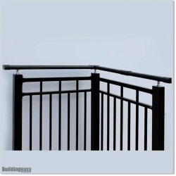 Handrail Joiner Black