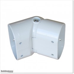 Handrail Corner Connector White